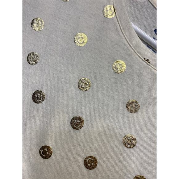 Old Navy Girls Plus Softest Smiley Face Tee XXL 18 NWT - Picture 3 of 6